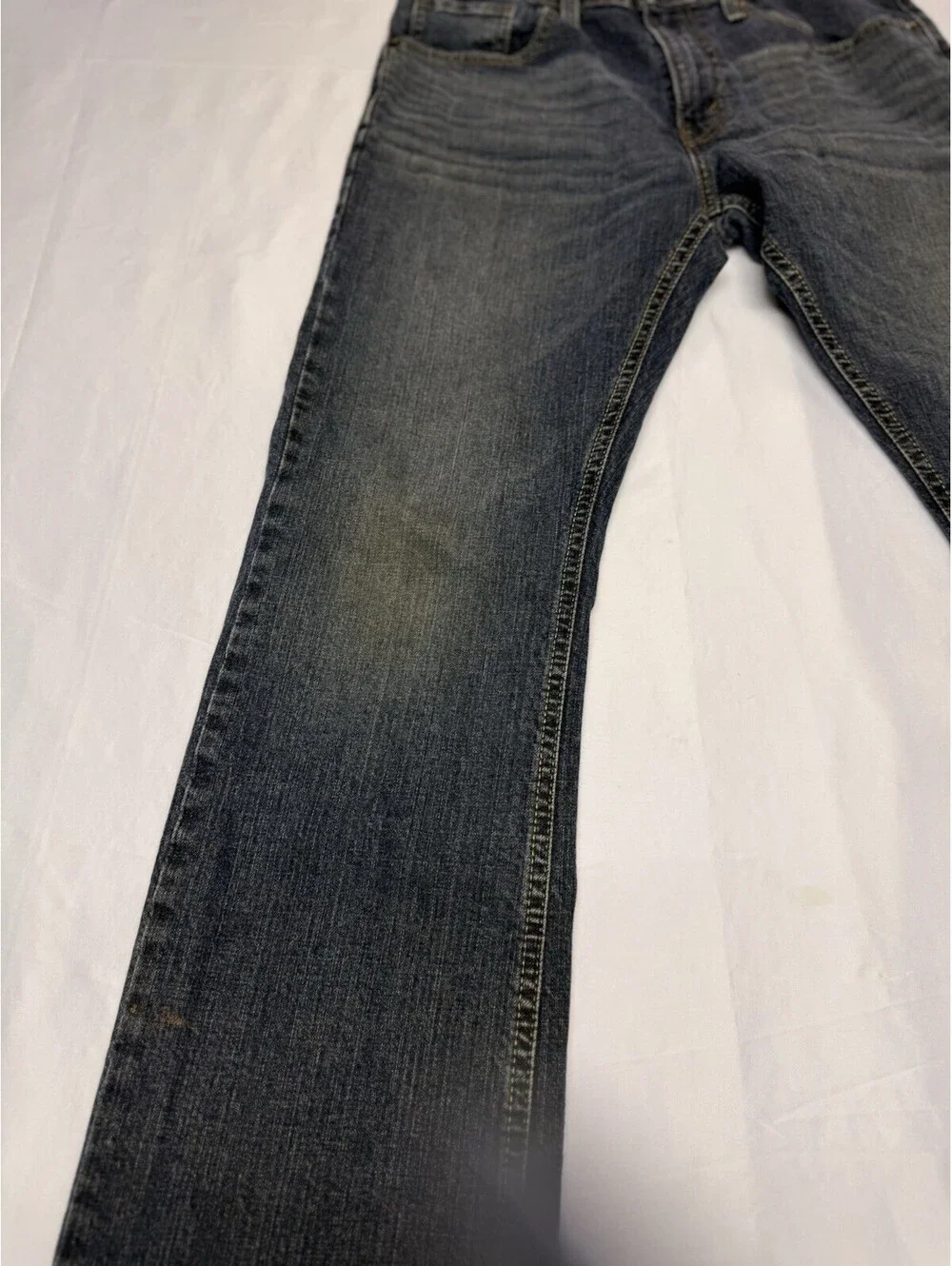 Levi Strauss Signature Jeans Mens 30x30 Blue Bootcut Medium Wash Stretch Denim